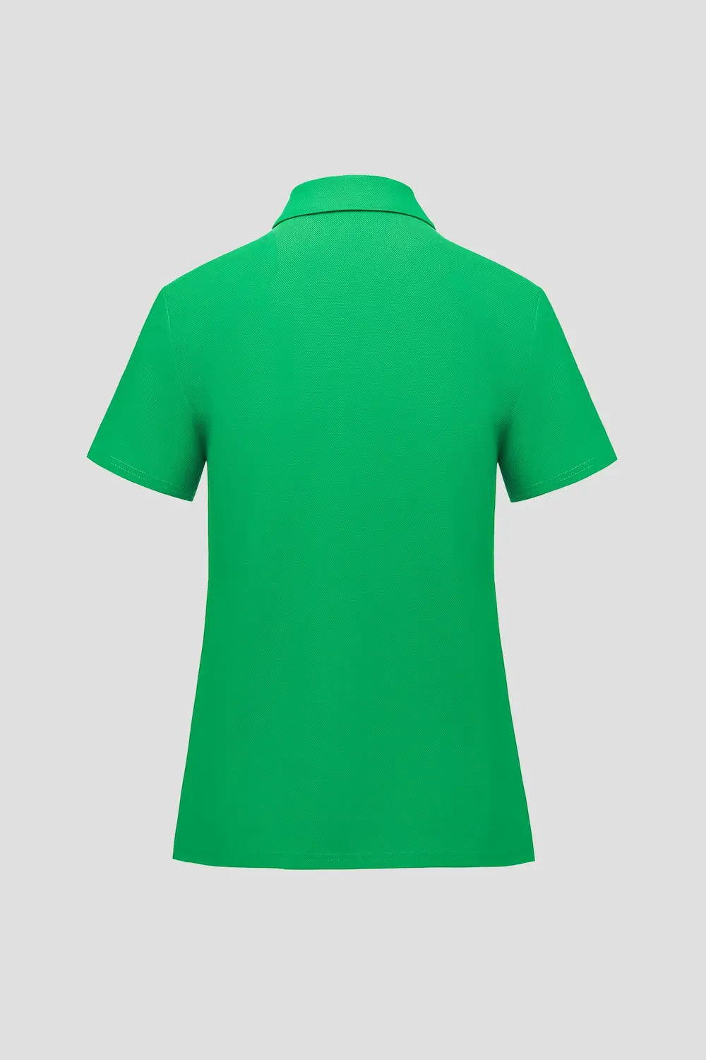 Jade green classic polo shirt back