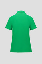 Jade green classic polo shirt back