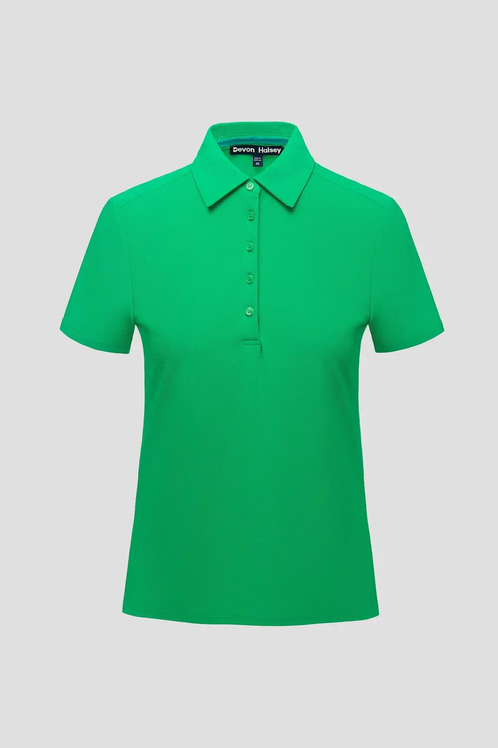 Jade green classic polo shirt