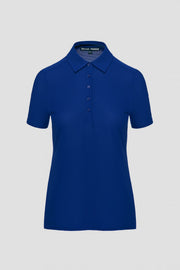 Color:Blu Lightweight blue polo shirt breathable mesh