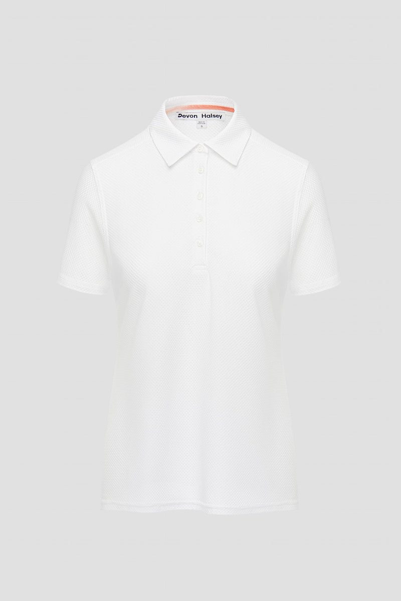 Color:Day Lightweight white polo shirt breathable mesh