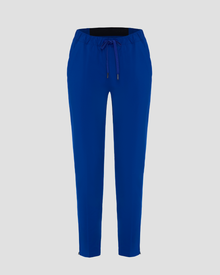 Color:Blu Blue lightweight Jac Jogger pants with a drawstring