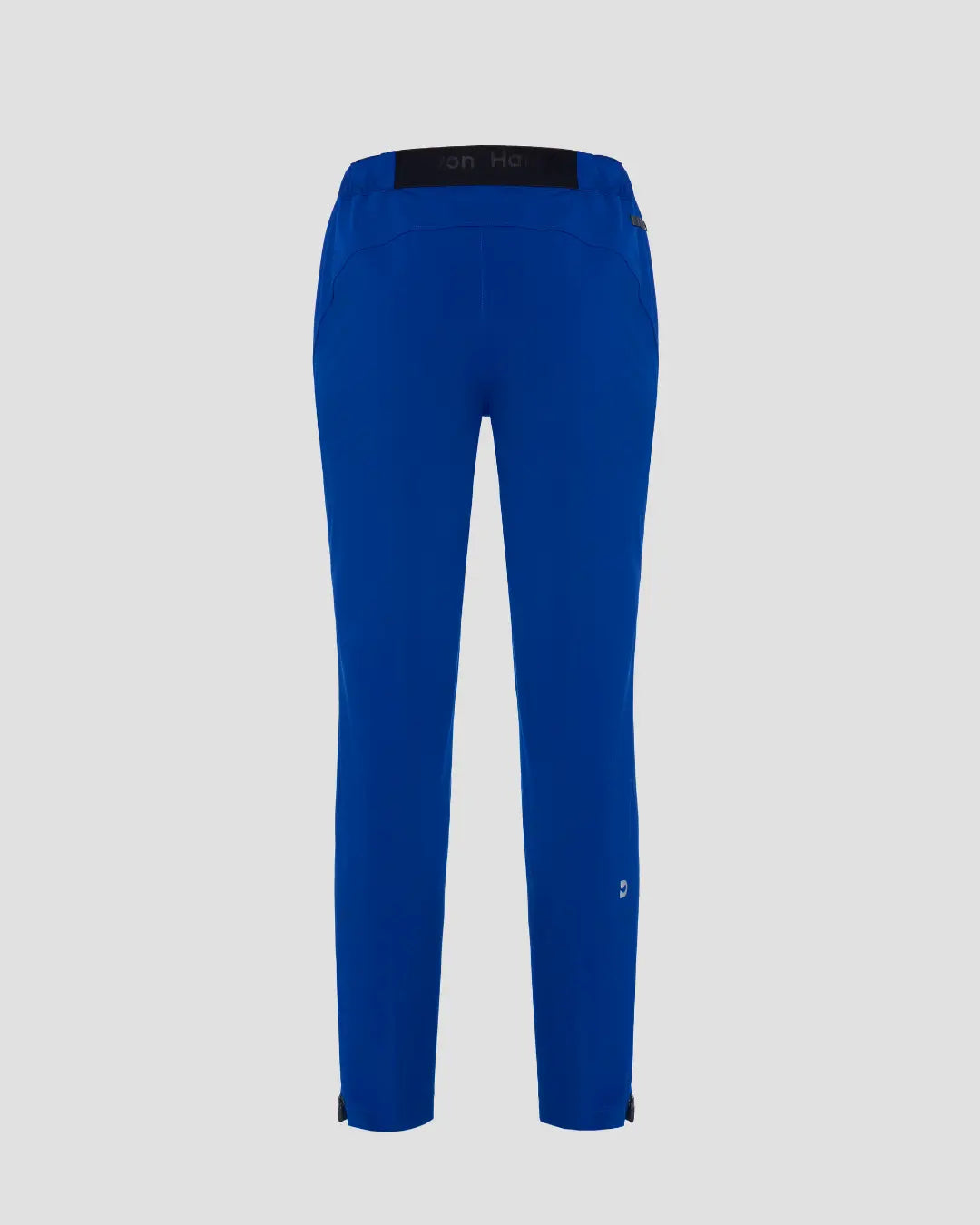 Blue lightweight Jac Jogger pants with a drawstring back view