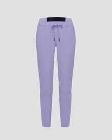 Color:Lavender Lavender purple lightweight Jac Jogger pants with a drawstring