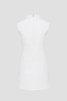 White Jana athletic with back zipper