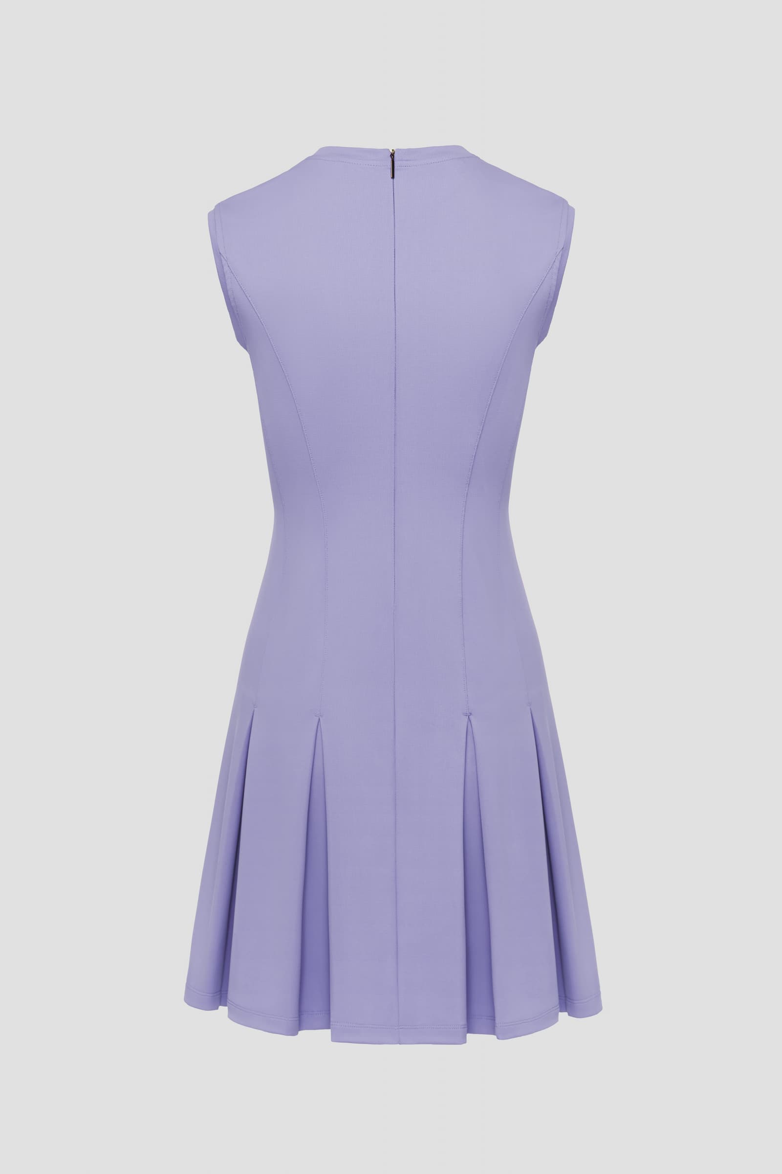 Purple athletic dress for women back