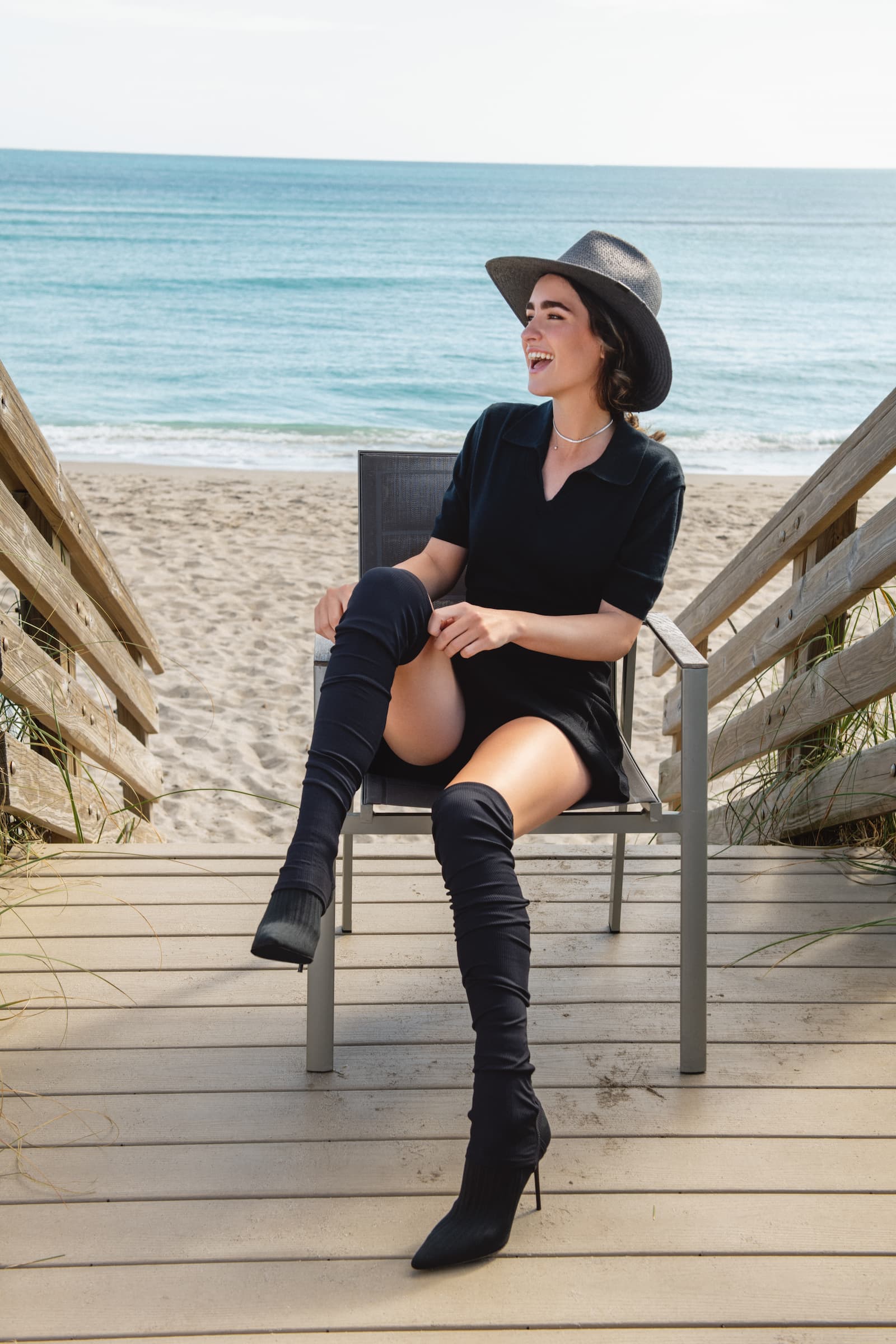 Thigh-High Leg Warmer | Devon Halsey
